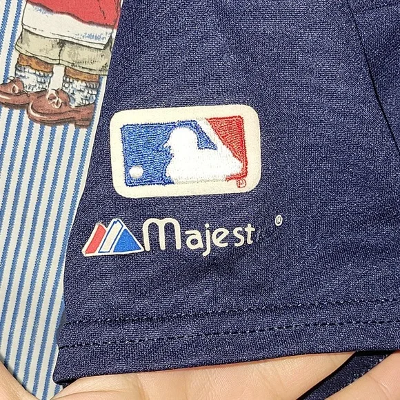 VTG MAJESTIC NEW YORK YANKEES MLB BASEBALL JERSEY MEDIUM - Picture 3 of 8